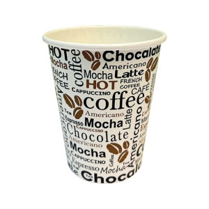 Cup 12oz 35cl Hot Drink Pattern (Pack of 50) NU903004