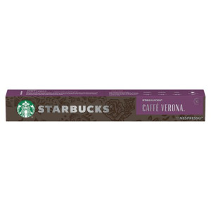 Nespresso Starbucks Caffe Verona Espresso Coffee Pods (Pack of 10) 12423396