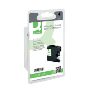 Q-Connect Brother LC123 Remf Inkjet Cartridge Black RM-QC-6613-00