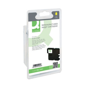 Q-Connect Brother LC980Y Remanufactured Ink Cartridge High Yield Yellow LC980Y-COMP