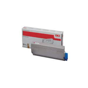 Oki Magenta Toner Cartridge (10,000 Page Capacity) 44844506