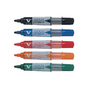 Pilot V-Board Master Bullet Tip Medium Assorted (Pack of 10) 5012052029736