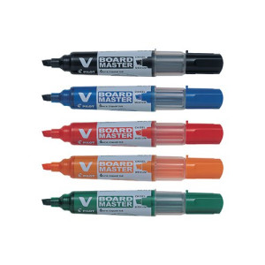Pilot V-Board Master Chisel Tip Medium Assorted (Pack of 10) 5012052029767