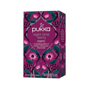 Pukka Night Time Berry Tea Bags (Pack of 20) 45060519146227