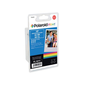 Polaroid HP 62 Ink Cartridge Black/Colour (Pack of 2) N9J71AE-COMP PL