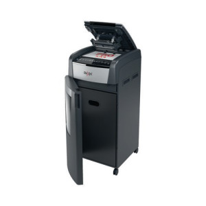 Rexel Optimum AutoFeed+ 750M Micro-Cut P-5 Shredder Black 2020750M