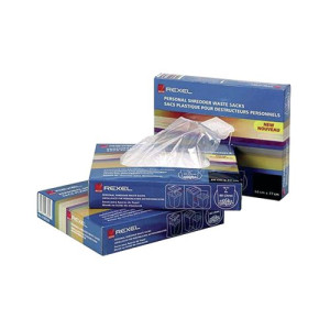 Rexel AS3000 Plastic Shredder Waste Sacks 175L (Pack of 100) 40095