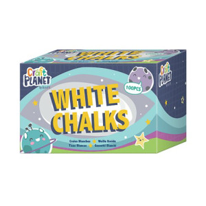 Study Time Chalk White (Pack of 100) EDU211