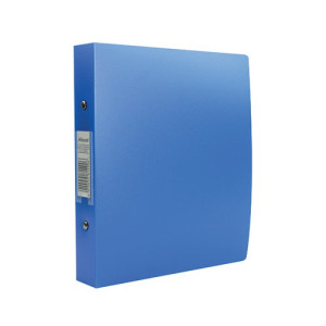 Rexel Budget 2 Ring Binder Polypropylene A5 Blue (Pack of 10) 13428BU