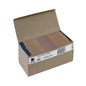 Rexel Office HB Pencil Natural Wood (Pack of 144) 34251