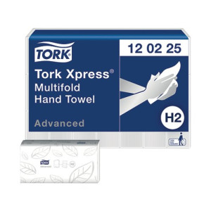 Tork Xpress Multifold Hand Towel H2 White 180 Sheets (Pack of 21) 120225