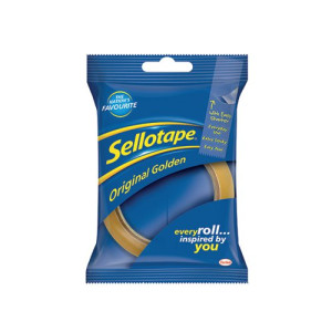 Sellotape Original Golden Tape 24mmx50m 1629135