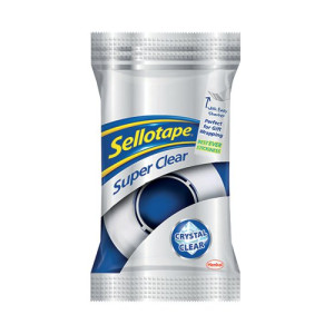 Sellotape Super Clear Tape 18mm x 10m (Pack of 50) 1443330