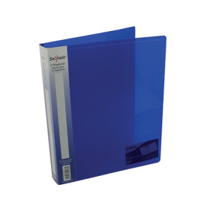 Snopake 2 Ring Binder 25mm A4 Electra Blue (Pack of 10) 10159