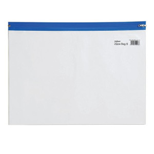 Snopake Zippa-Bag S Classic A4 Blue (Pack of 25) 12736