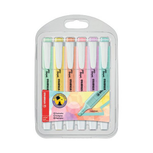 Stabilo Swing Cool Highlighter Pastel Assorted (Pack of 6) 275/6-08