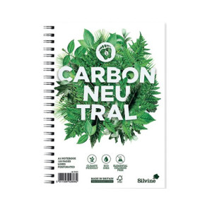 Silvine Carbon Neutral Ruled Notebook A5 120 Pages (Pack of 5) R303