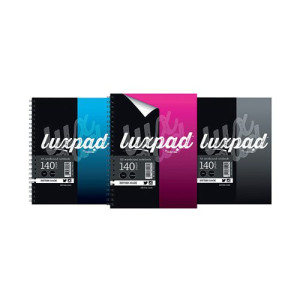 Silvine Luxpad Hardback Wirebound Notebook A5 (Pack of 12) THBA5AC