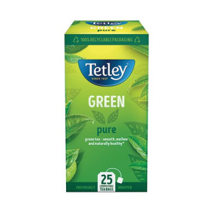 Tetley Pure Green Tea Bags (Pack of 25) 1575A