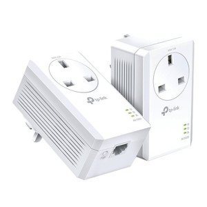 TP-Link AV1000 Gigabit Passthrough Powerline Starter Kit TL-PA7017P KIT