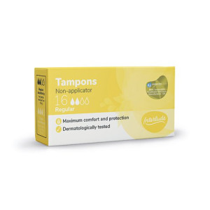 Interlude Digital Tampons Regular Boxed x16 (Pack of 12) 6449A
