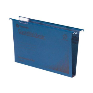 Rexel Crystalfile Classic Suspension File 30mm Blue (Pack of 50) 70625