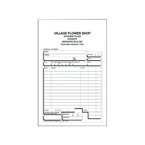 Rexel Scribe 855 Counter Sales Receipt 3 Part Refill (Pack of 75) 71707