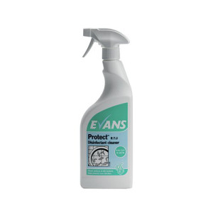 Evans Protect Ready-to-Use Disinfectant 750ml (Pack of 6) A147AEV