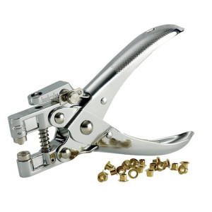Rexel Eyeletter and Punch Chrome 20220049
