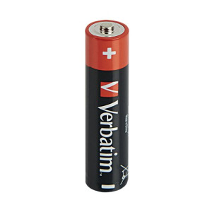 Verbatim AAA Alkaline Batteries (Pack of 4) 49500