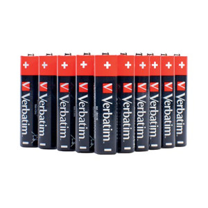 Verbatim AAA Alkaline Batteries (Pack of 24) 49504