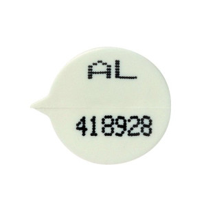 GoSecure Security Seals Numbered Round White (Pack of 500) WSealNO