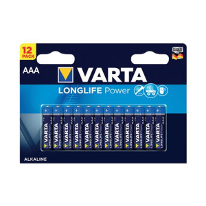 Varta AAA High Energy Battery Alkaline (Pack of 12) 4903121482