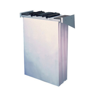 Vistaplan Wall Carrier A0 Grey 10 Hanger Capacity WA0