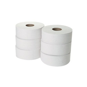 2-Ply Jumbo Toilet Roll 300m (Pack of 6) J26300DS