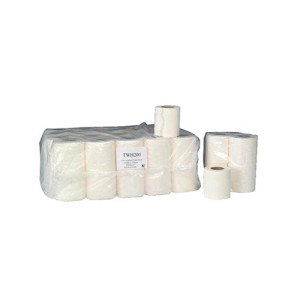 2-Ply White 200 Sheet Toilet Roll (Pack of 36) TWH200T