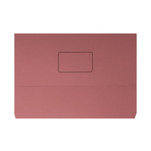Document Wallet 220gsm Foolscap Pink (Pack of 50) 45917KIN02