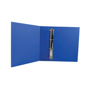 4 D-Ring Presentation Binder Blue 75mm Spine 50mm Capacity (Pack of 10) WX47662