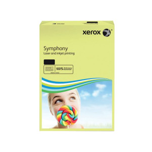 Xerox A3 Symphony Tinted 80gsm Pastel Yellow Copier Paper (Pack of 500) 003R91957