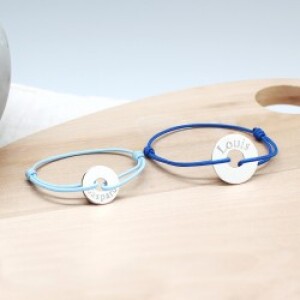 Duo homme et enfant - Les cibles - Argent