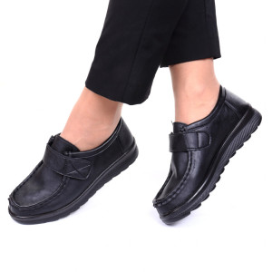 Pantofi Cu Talpa Joasa Zorina Negru