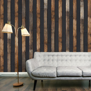 Fototapet - Wooden duo