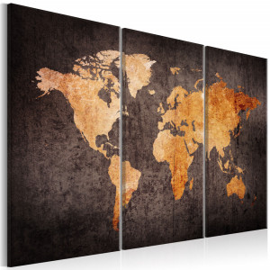 Tablou - Chestnut World Map