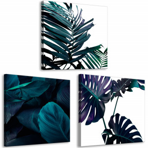 Tablou - Turquoise Nature (3 Parts)