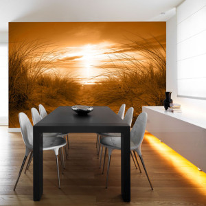 Fototapet - beach (sepia)