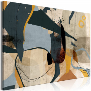 Tablou - Abstract Conglomerate (1 Part) Wide