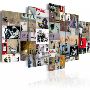 Tablou - Art of Collage: Banksy IV