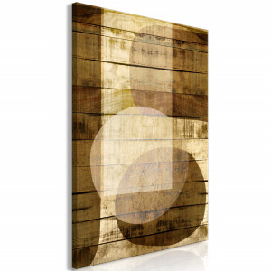 Tablou - Golden Chocolate (1 Part) Vertical