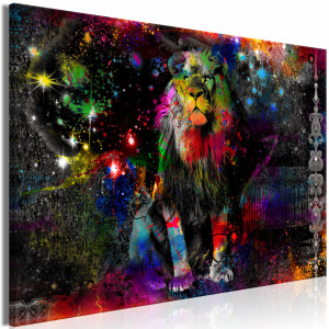 Tablou - Colourful Africa (1 Part) Wide