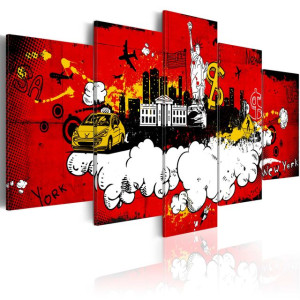 Tablou - New York: comic